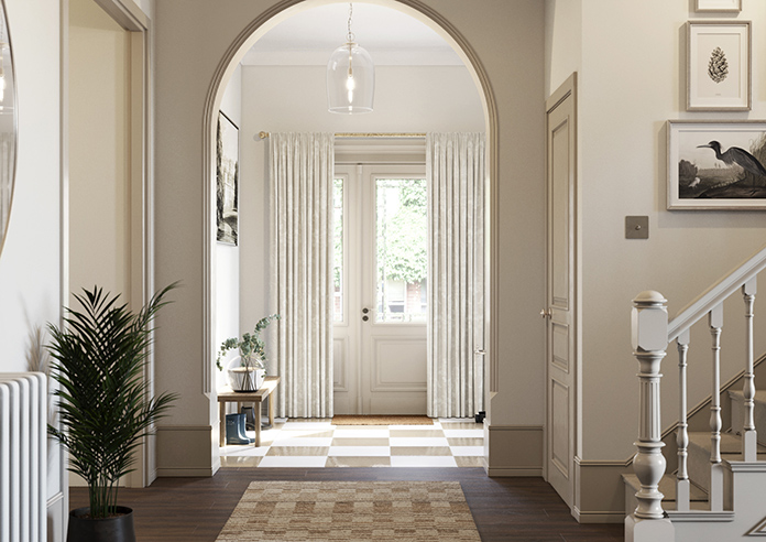 Laura Ashley Josette, Dove Grey - Made to Measure Curtains - Image 3